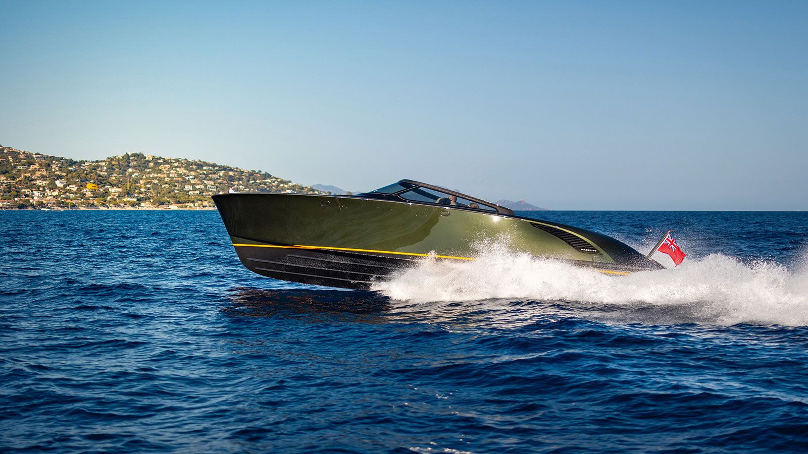On board the 13m Wajer 44 boat, packed with artful design